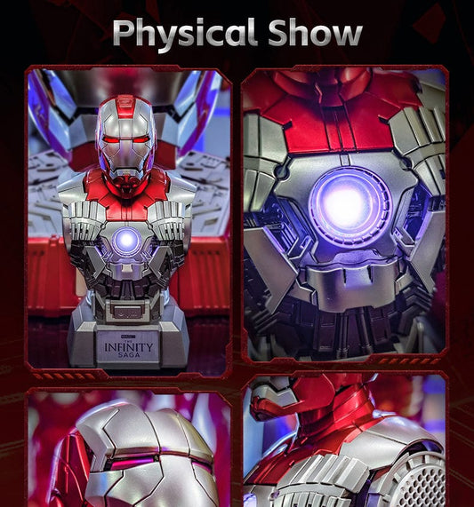 Killerbody Mk5 Pressure-relief Bust Bluetooth Speaker Portable Bluetooth Speaker with Stereo Sound, 4-Hour Playtime, Wireless Stereo Pairing, Speaker for Home, Outdoors, Travel