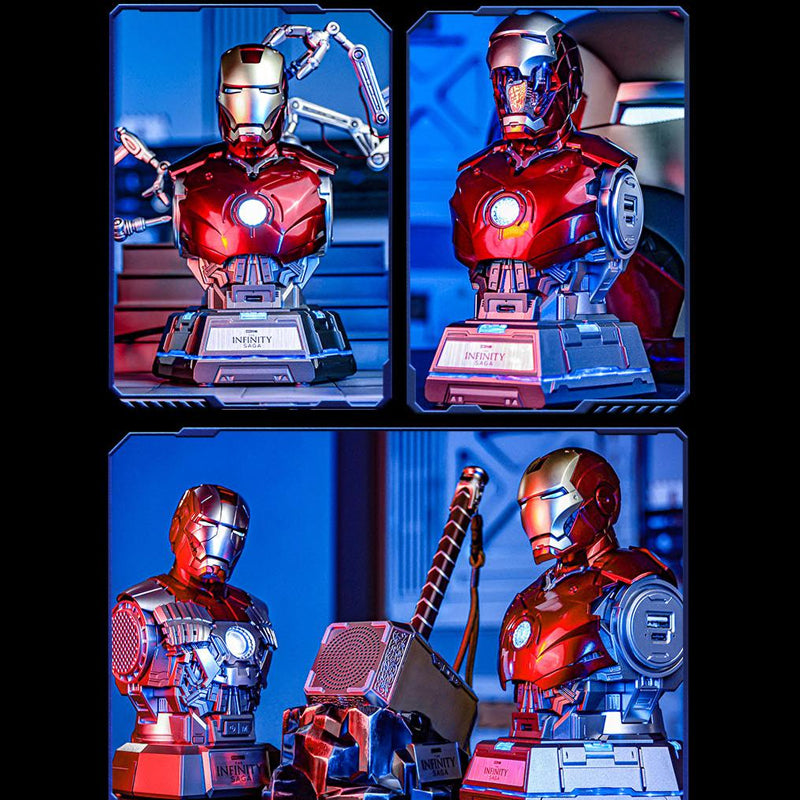 Killerbody Iron Man MK3 Bust Charging Station 3 in 1 Charger Stand