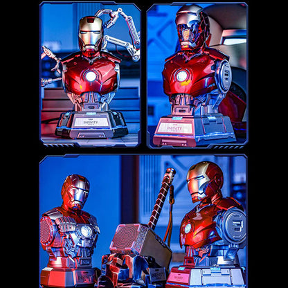 Killerbody Iron Man MK3 Bust Charging Station 3 in 1 Charger Stand