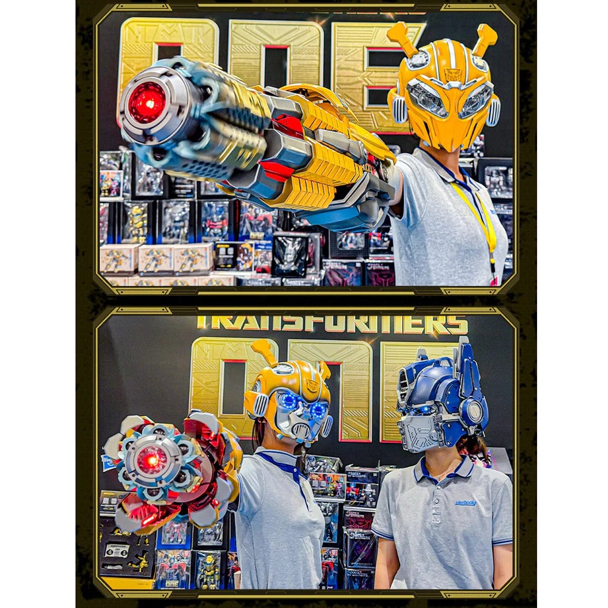 TRANSFORMERS Bumblebee Wearable Blaster With Helmet
