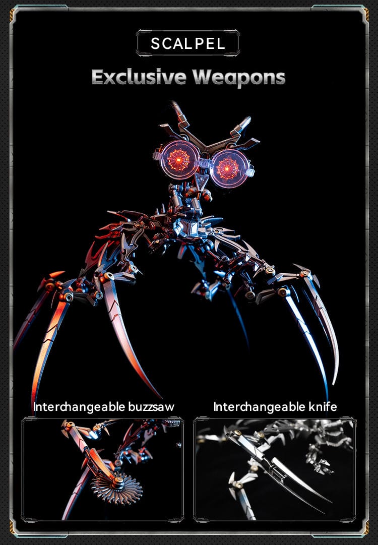 TRANSFORMERS Scalpel  Collectible（In stock now！）