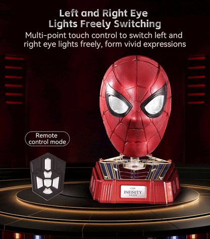 Marvel 1: 1 Collectible Iron Spider Man Wearable Helmet