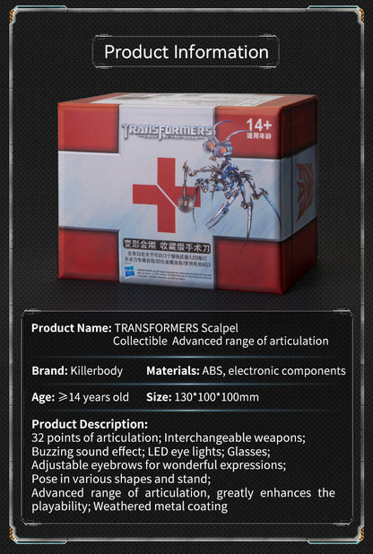 TRANSFORMERS Scalpel  Collectible（In stock now！）