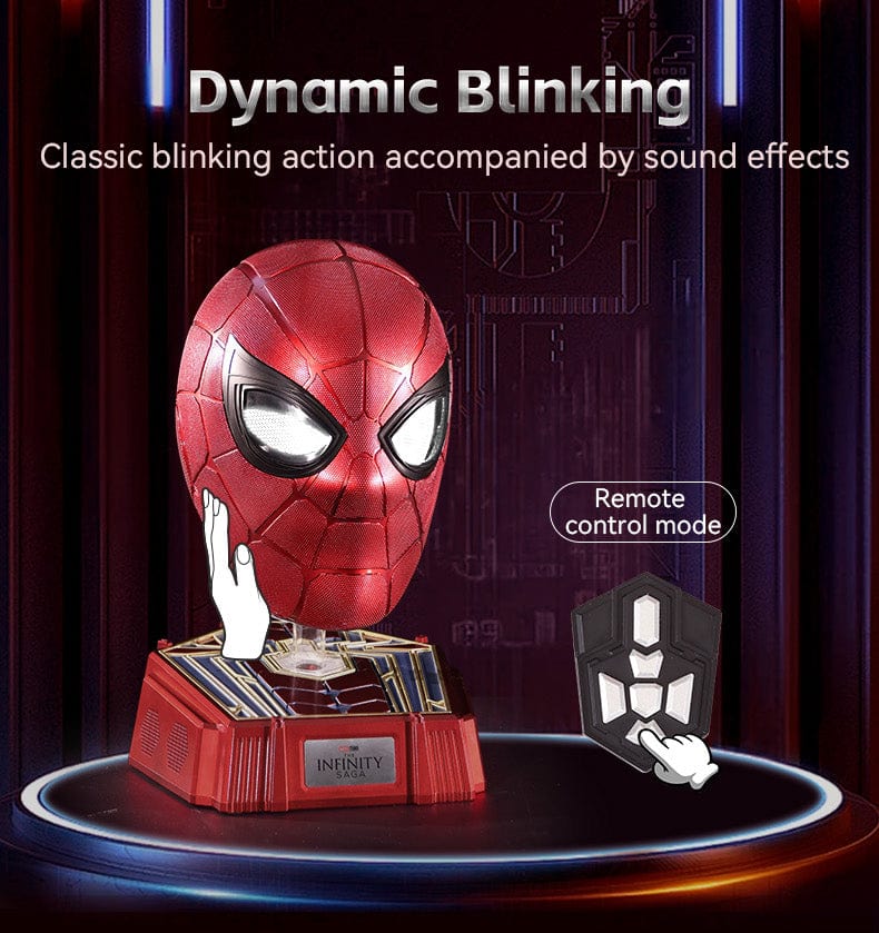 Marvel 1: 1 Collectible Iron Spider Man Wearable Helmet