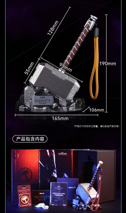 Collectible Pressure-relief Mjolnir w/ Bluetooth speaker