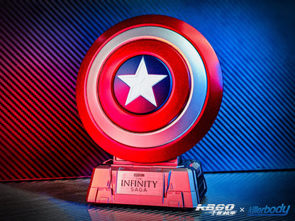 Collectible Captain America Pressure-relief Shield w/ Bluetooth Speaker