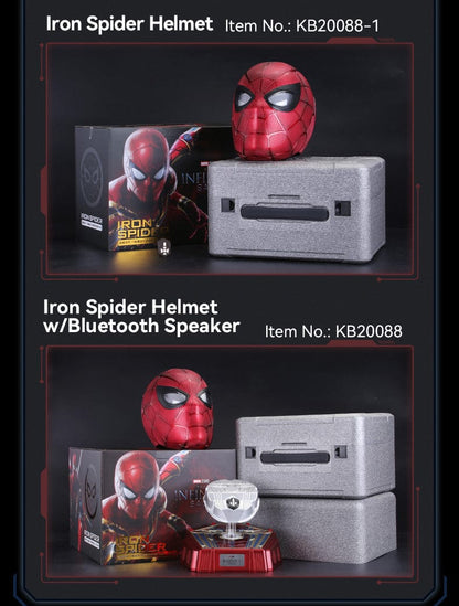 Marvel 1: 1 Collectible Iron Spider Man Wearable Helmet