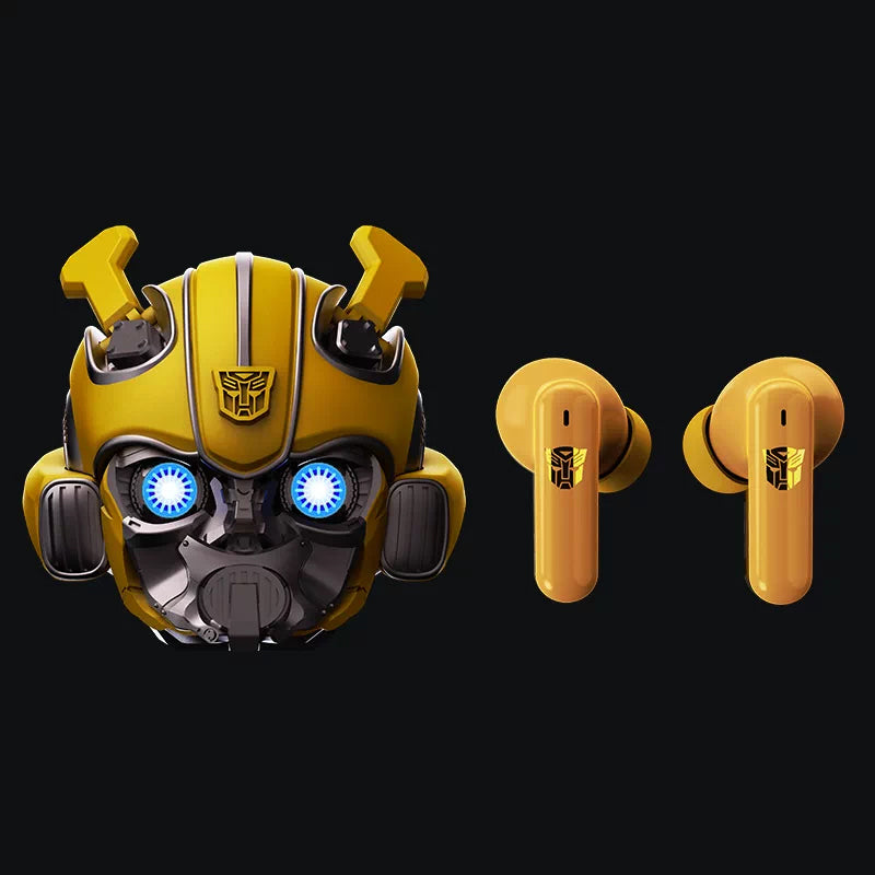 Bumblebee Wireless Alloy Bluetooth Headphones - Color:Silver