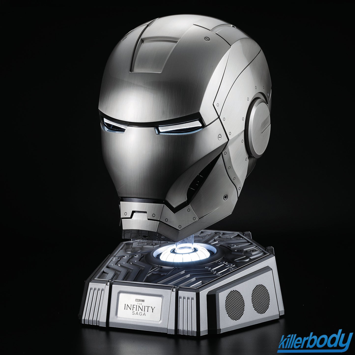 Killerbody 1: 1 Collectible Bluetooth Speaker Iron Man MK2 Wearable Helmet