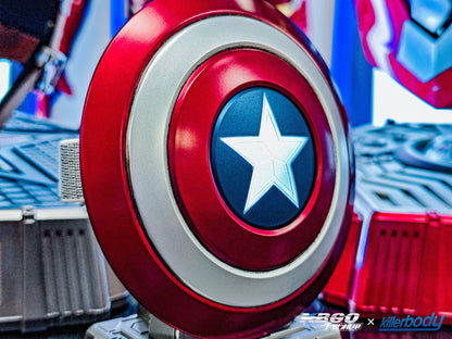 Collectible Captain America Pressure-relief Shield w/ Bluetooth Speaker