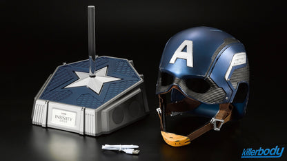 Killerbody 1: 1 Collectible Bluetooth Speaker Captain America Wearable Helmet