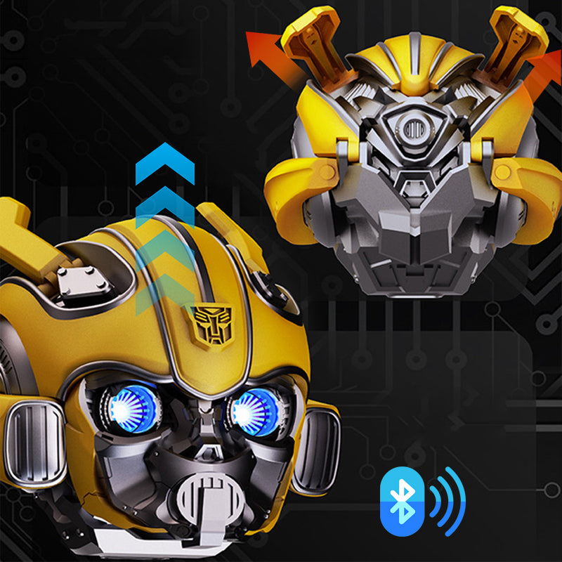 Bumblebee Wireless Alloy Bluetooth Headphones - Color:Silver