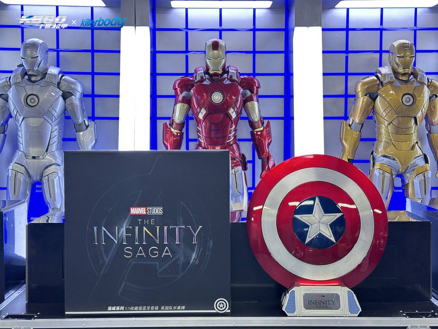 1:1 Collectible Bluetooth Speaker Captain America's Shield（in stock now！）