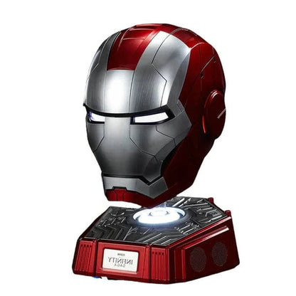 Killerbody 1: 1 Collectible  Iron Man MK5 Wearable Helmet with Bluetooth Speaker stand